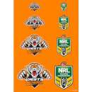 West Tigers NRL Logo Icing Sheet